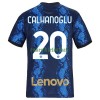 Maillot de Supporter Inter Milan Hakan Calhanoglu 20 Domicile 2021-22 Pour Homme